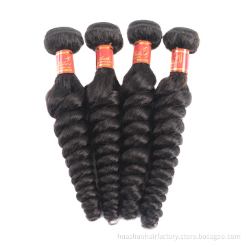 Unprocessed Cuticle Aligned 9A 11A Grade Raw Virgin Double Loose Wave Peruvian Hair Suppliers In Peru